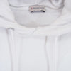 MONCLER モンクレール G20918G00040 MAGLIA CON CAPPUCCIO バイカラー プルオーバー パーカー フーディー ホワイト系 L【中古】