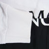 MONCLER モンクレール G20918G00040 MAGLIA CON CAPPUCCIO バイカラー プルオーバー パーカー フーディー ホワイト系 L【中古】