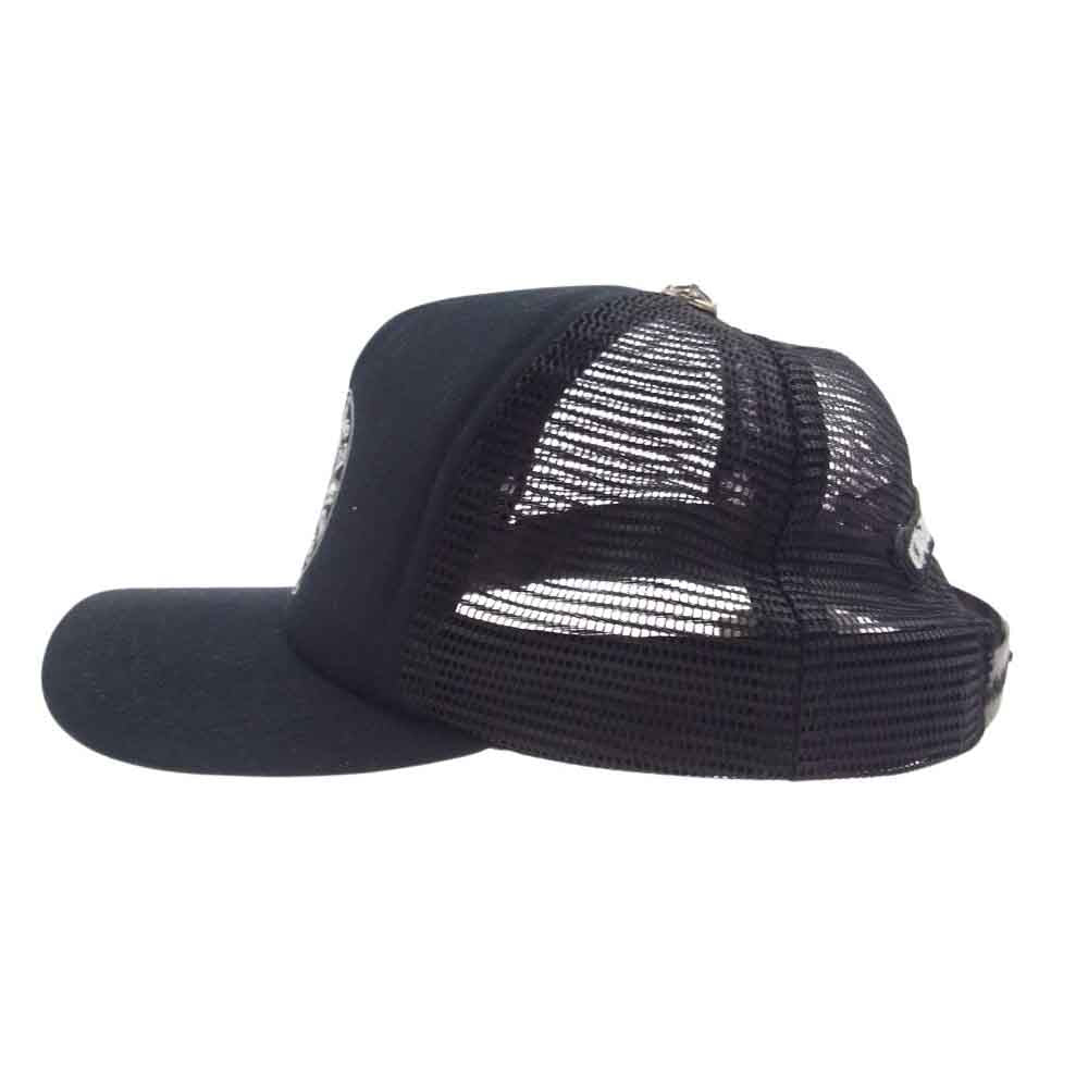 CHROME HEARTS クロムハーツ（原本無） × DOVER STREET MARKET DSMG ドーバーストリートマーケット クロスボール トラッカー メッシュ キャップ ブラック系【中古】