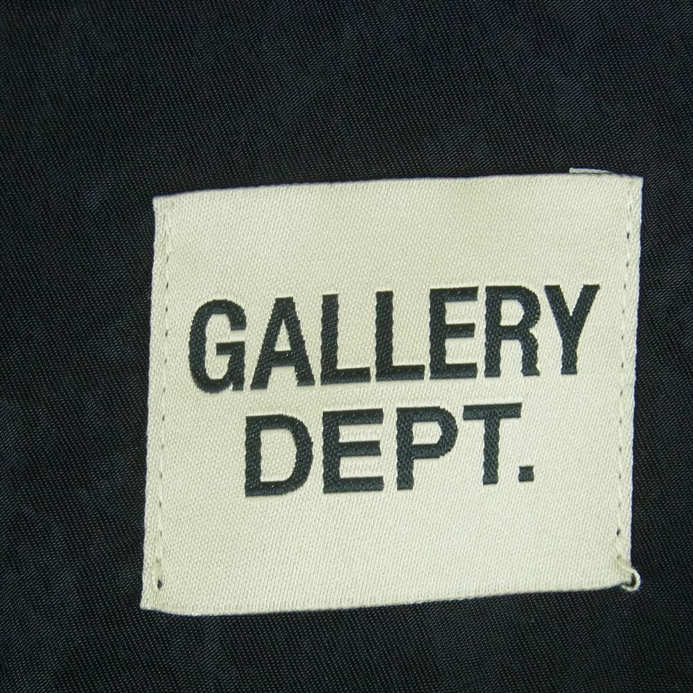 ギャラリーデプト GD Parker Shirt パーカー 半袖 シャツ アメリカ製 ブラック系 L【中古】