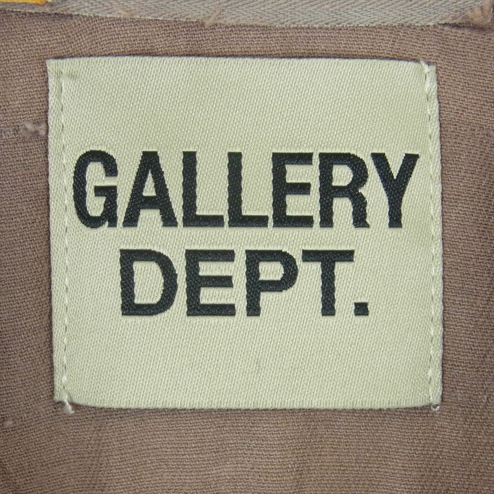 ギャラリーデプト Vintage Mechanic Shirt ヴィンテージ メカニック 半袖 シャツ MULT L【中古】