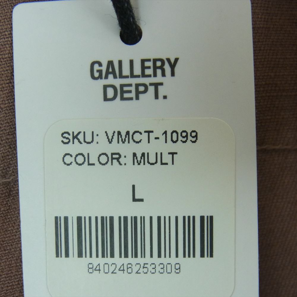 ギャラリーデプト Vintage Mechanic Shirt ヴィンテージ メカニック 半袖 シャツ MULT L【中古】