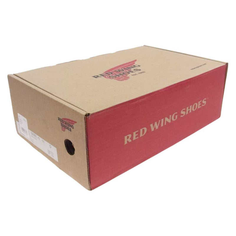 RED WING レッドウィング 9060 茶芯 BECKMAN FLATBOX ベックマン フラットボックス ワーク ブーツ ブラック系 29cm【中古】