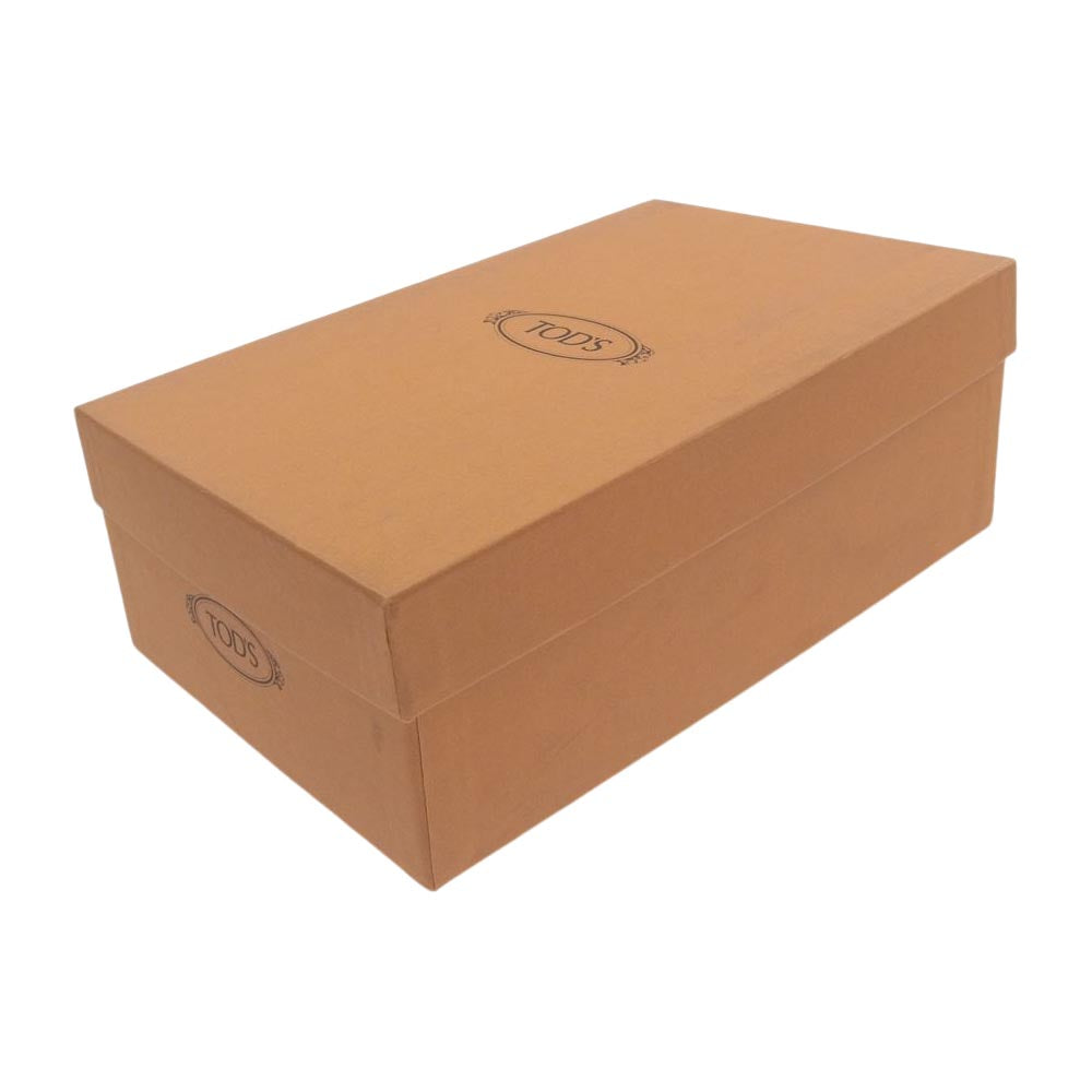 TOD’S トッズ フリンジ リボン スエード パンプス ベージュ系 36.5【中古】