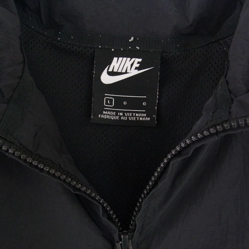 NIKE ナイキ SP191001SIV ウーブン ナイロン ジャケット ブラック系 L【中古】