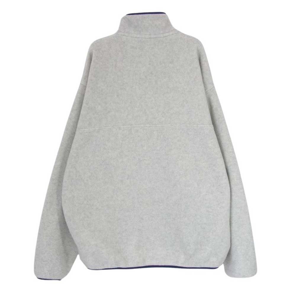 patagonia パタゴニア 20AW 20年製 Lightweight Synchilla Snap-T Pullover ライトウェイト シンチラ スナップT プルオーバー フリース ジャケット グレー系 L【中古】