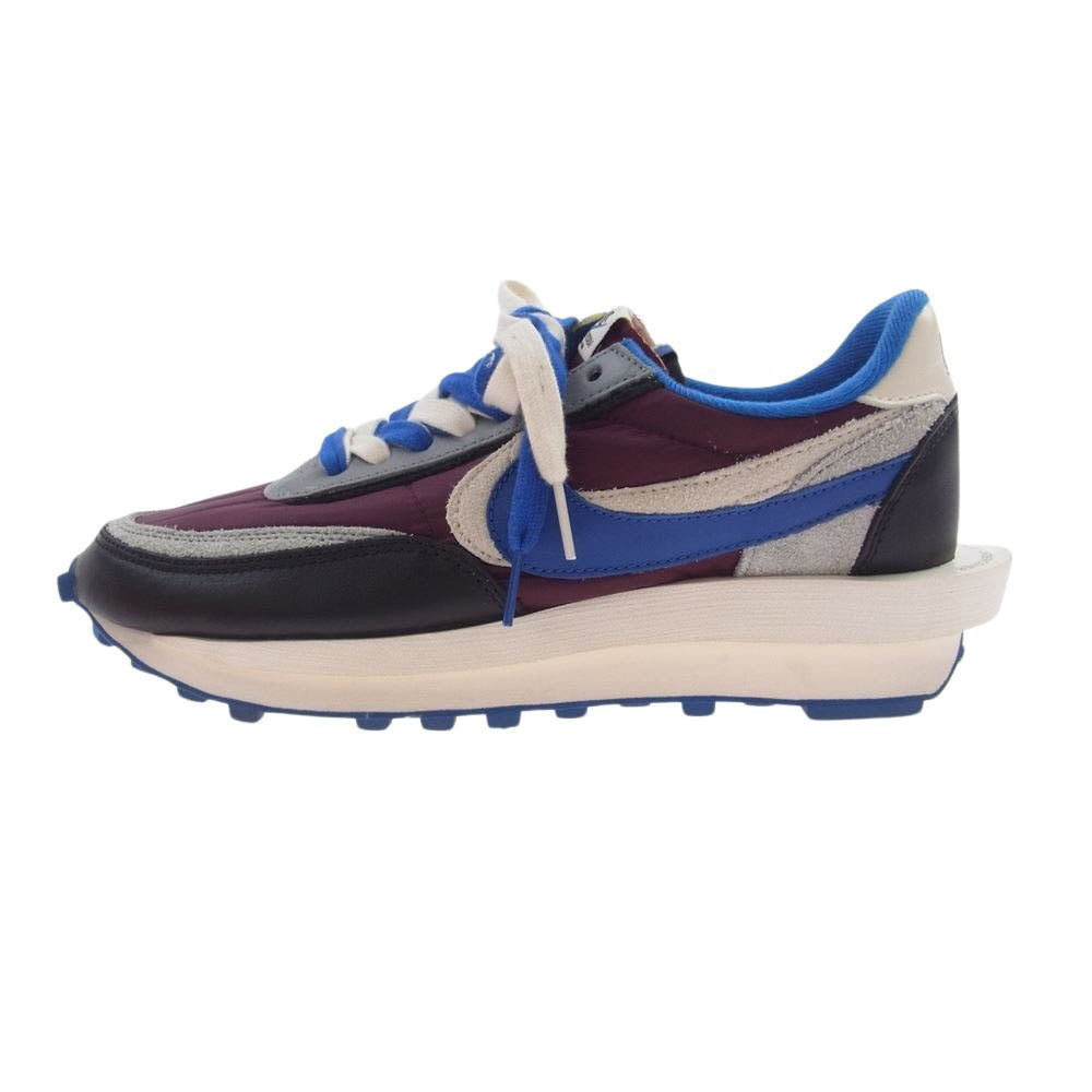 NIKE ナイキ DJ4877-600 × UNDERCOVER × sacai LD Waffle Night Maroon/Pale Ivory-Ground Grey-Team Royal アンダーカバー  サカイ エルディーワッフル スニーカー グレー系 マルチカラー系 あずき色系 26.5cm【中古】