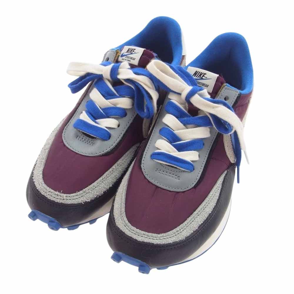 NIKE ナイキ DJ4877-600 × UNDERCOVER × sacai LD Waffle Night Maroon/Pale Ivory-Ground Grey-Team Royal アンダーカバー  サカイ エルディーワッフル スニーカー グレー系 マルチカラー系 あずき色系 26.5cm【中古】
