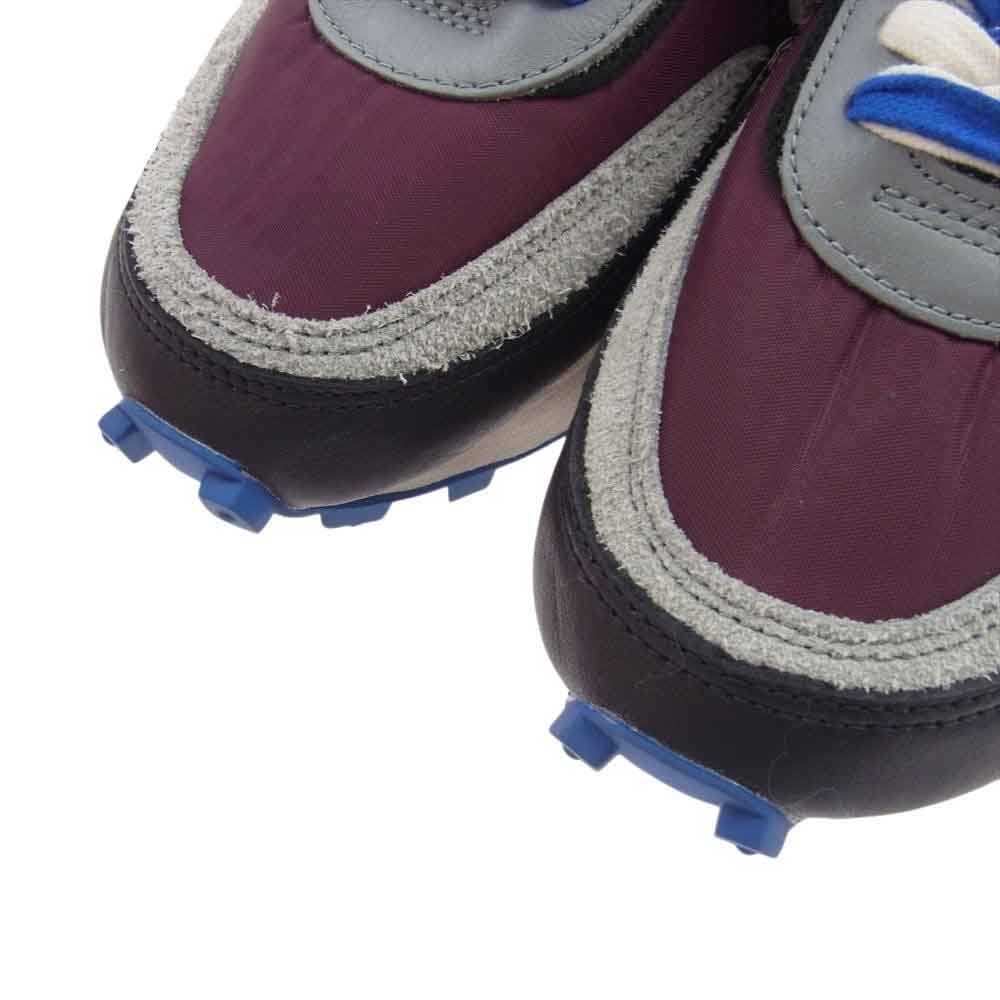 NIKE ナイキ DJ4877-600 × UNDERCOVER × sacai LD Waffle Night Maroon/Pale Ivory-Ground Grey-Team Royal アンダーカバー  サカイ エルディーワッフル スニーカー グレー系 マルチカラー系 あずき色系 26.5cm【中古】