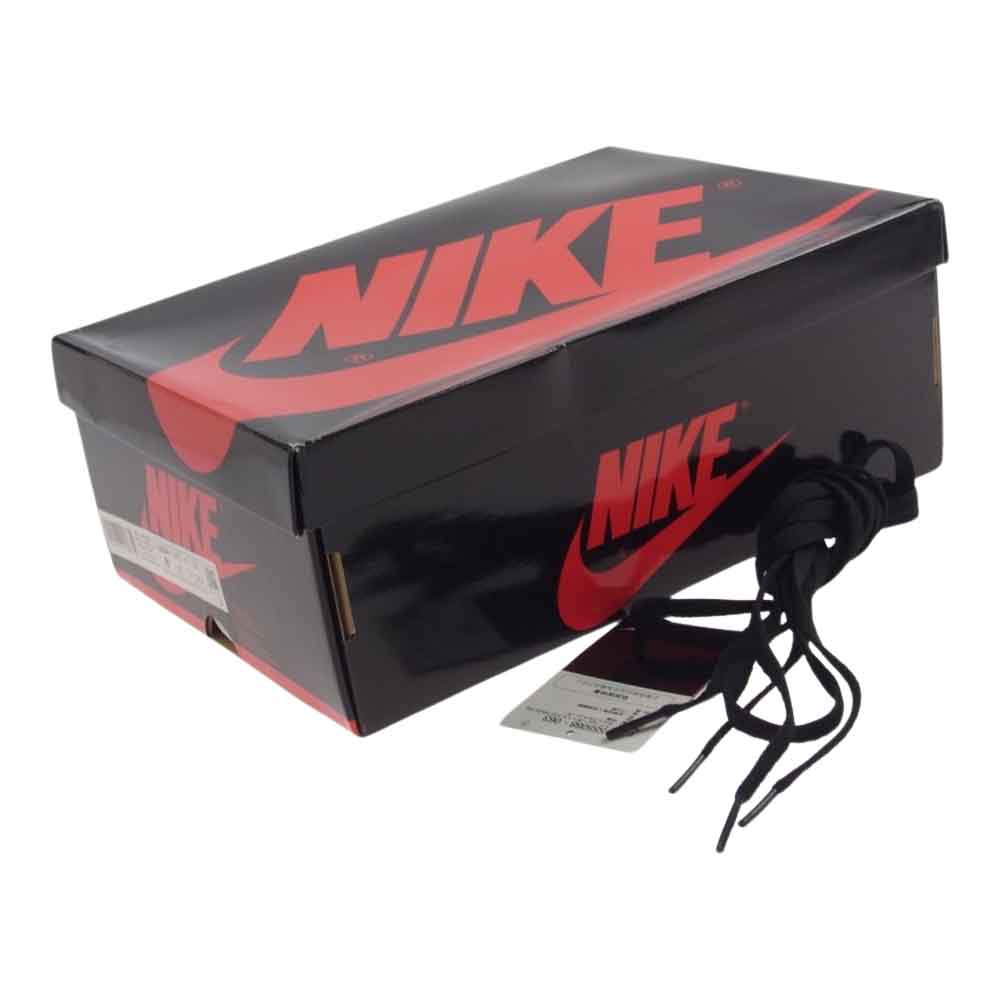 NIKE AIR JORDAN ナイキ ジョーダン 555088-063 1 High OG Patent Bred エアジョーダン1 ハイ OG パテント スニーカー ブラック系 レッド系 26.5cm【中古】