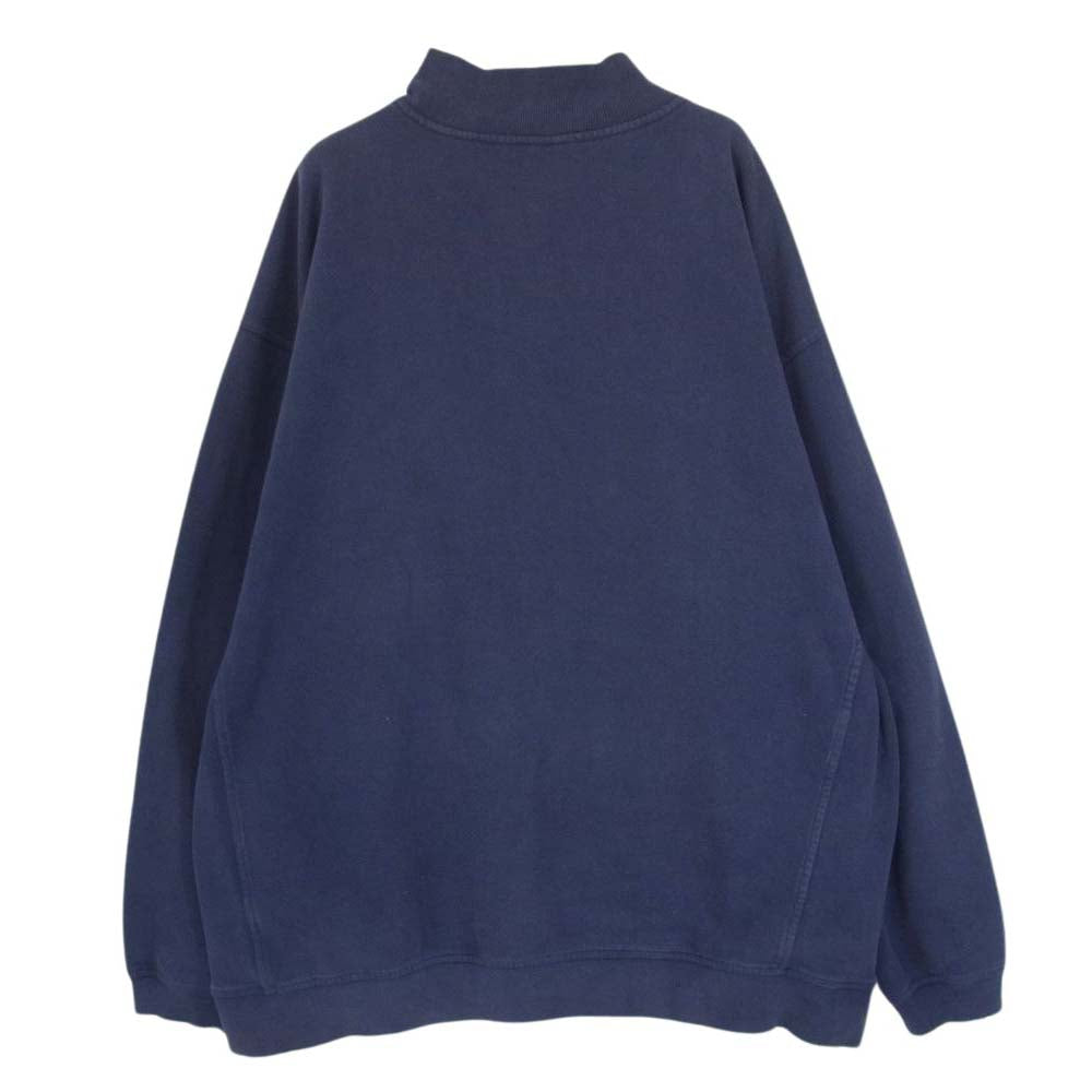 NIKE ナイキ 125375-43V HALF ZIP SWEAT ハーフジップ スウェット ネイビー系 XXL【中古】