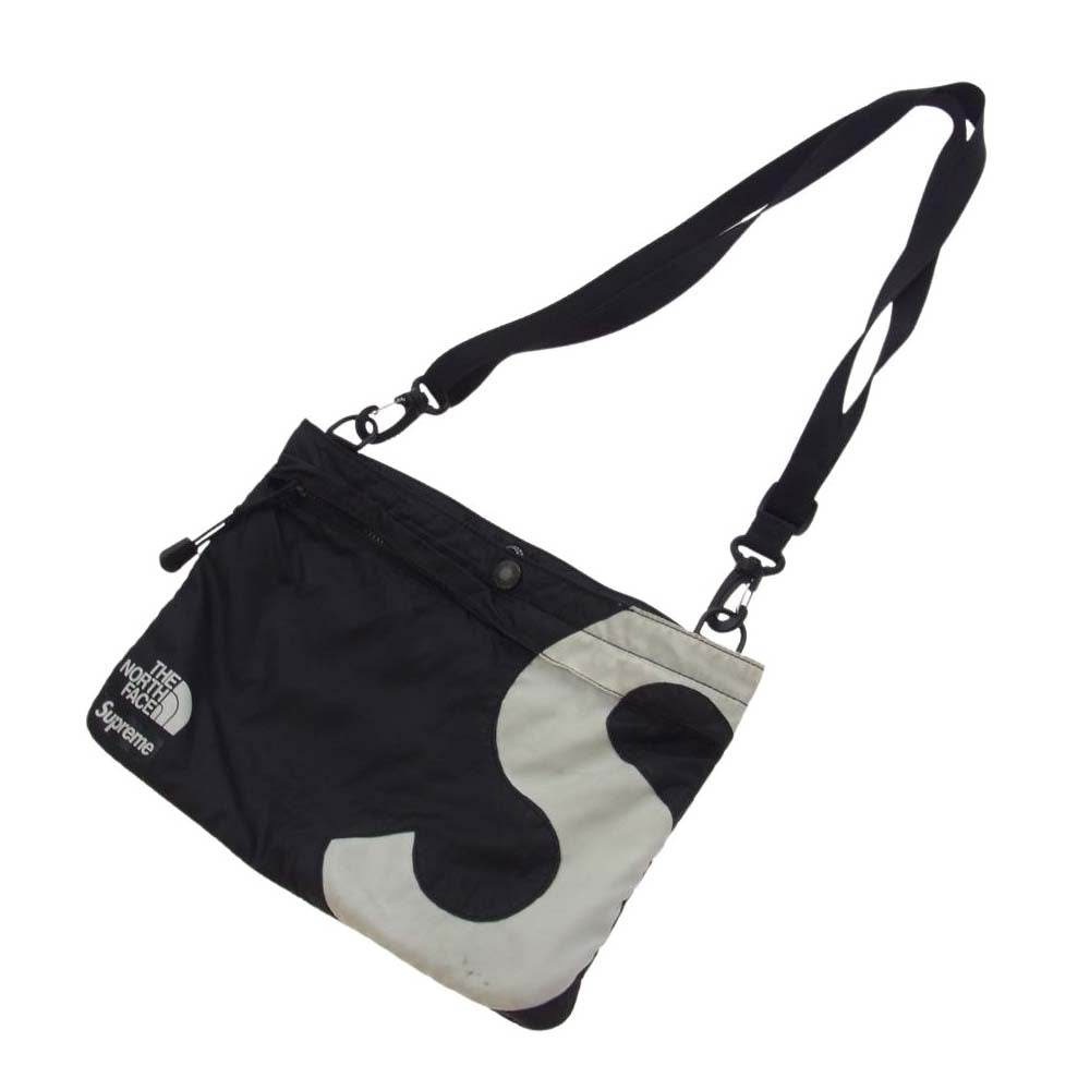 Supreme シュプリーム 20AW × THE NORTH FACE S Logo Shoulder Bag ノース フェイス エス ロゴ ショルダー バッグ ブラック系【中古】
