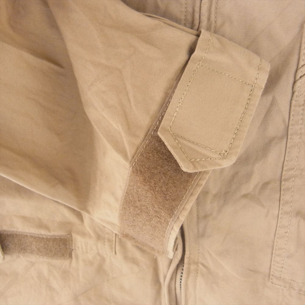 セスラー MIL-J-38183A USAF JACKET INTEMEDIATE COLD WEATHER CWU-27P アメリカ空軍 TALONジップ ラウンドカラー ミリタリージャケット ベージュ系 L【中古】