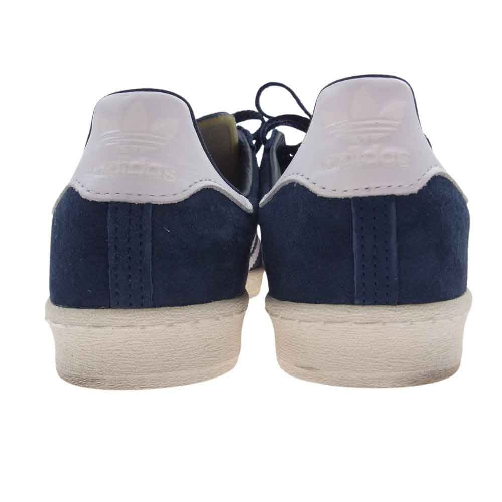 adidas アディダス FZ6153 CAMPUS 80S キャンパス スエード ローカットスニーカー ネイビー系 27cm【中古】