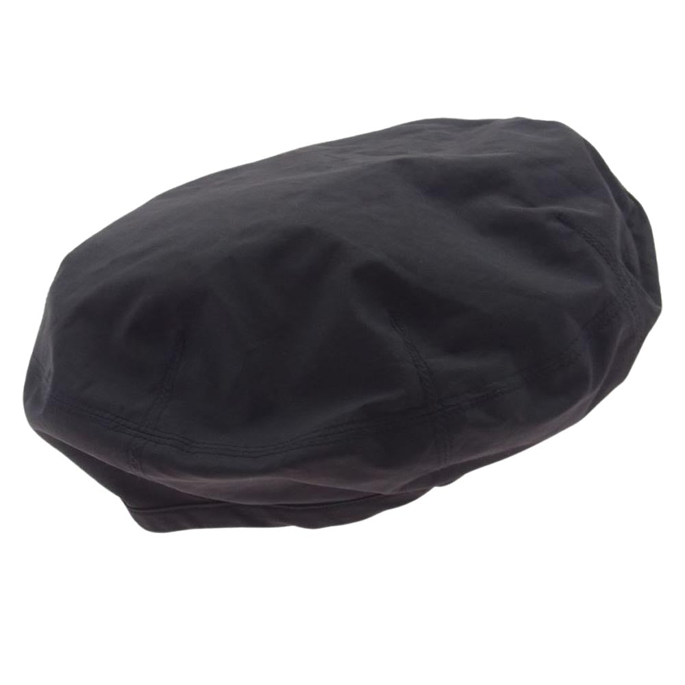 PORTER CLASSIC ポータークラシック 22AW PC-026-1991 WEATHER BERET ウェザー ベレー帽 ブラック ブラック系【中古】