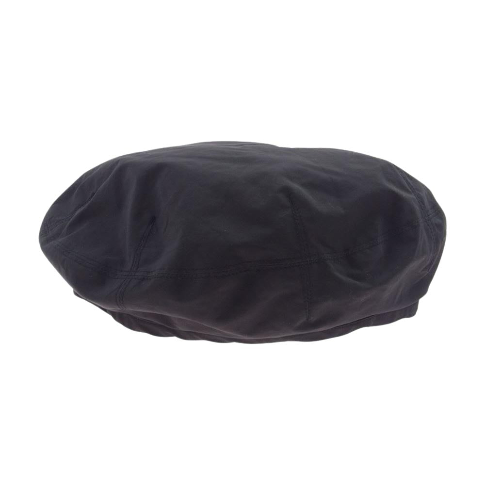 PORTER CLASSIC ポータークラシック 22AW PC-026-1991 WEATHER BERET ウェザー ベレー帽 ブラック ブラック系【中古】