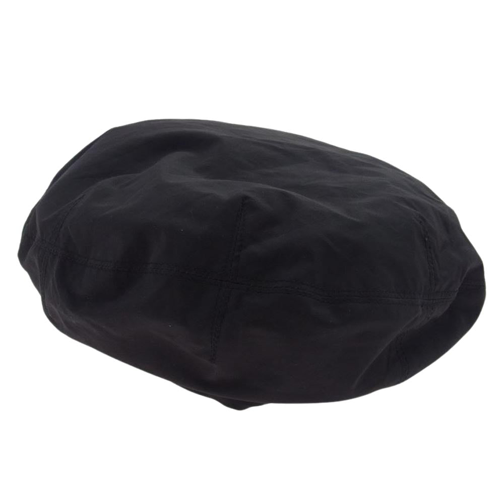 PORTER CLASSIC ポータークラシック 22AW PC-026-1991 WEATHER BERET ウェザー ベレー帽 ブラック ブラック系【中古】