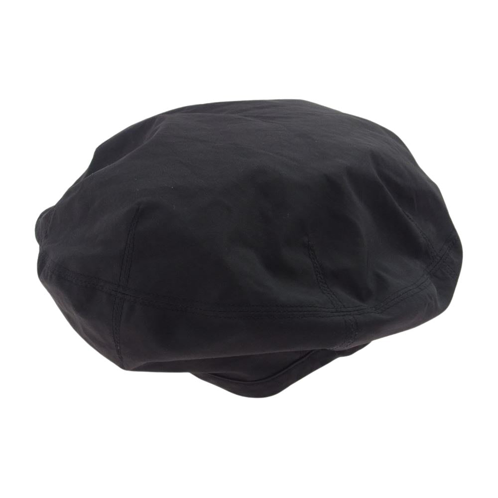 PORTER CLASSIC ポータークラシック 22AW PC-026-1991 WEATHER BERET ウェザー ベレー帽 ブラック ブラック系【中古】