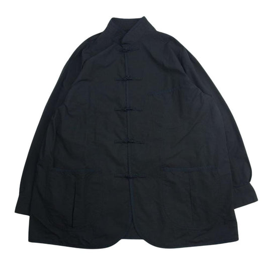 PORTER CLASSIC ポータークラシック 23AW PC-026-2442 WEATHER CHINESE COAT ウェザー チャイニーズ コート チャイナ ジャケット ブラック系 2【中古】