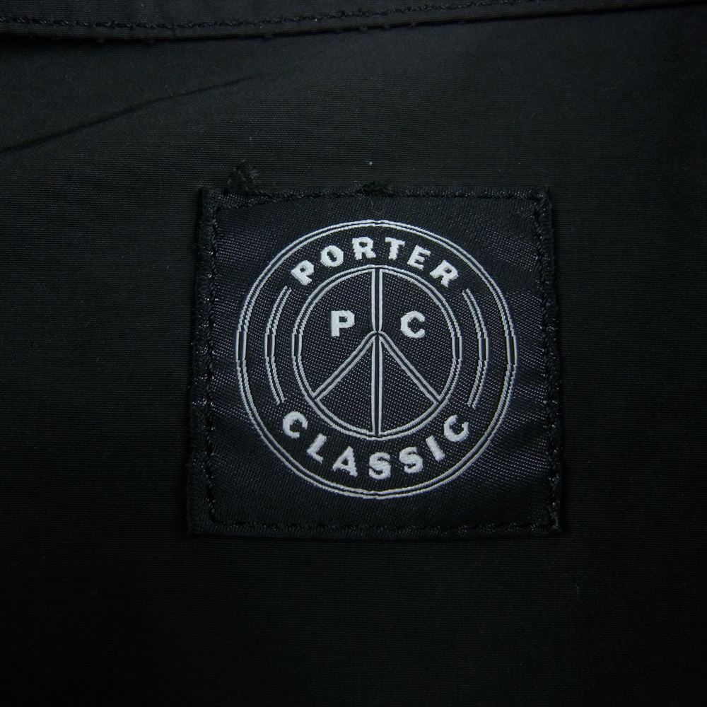 PORTER CLASSIC ポータークラシック 23AW PC-026-2442 WEATHER CHINESE COAT ウェザー チャイニーズ コート チャイナ ジャケット ブラック系 2【中古】