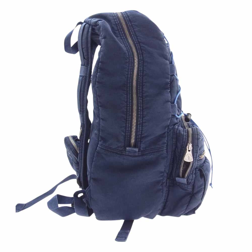 PORTER CLASSIC ポータークラシック 015-264 DAYPACK L SUPER NYLON スーパーナイロンデイパックL バックパック ネイビー系【中古】