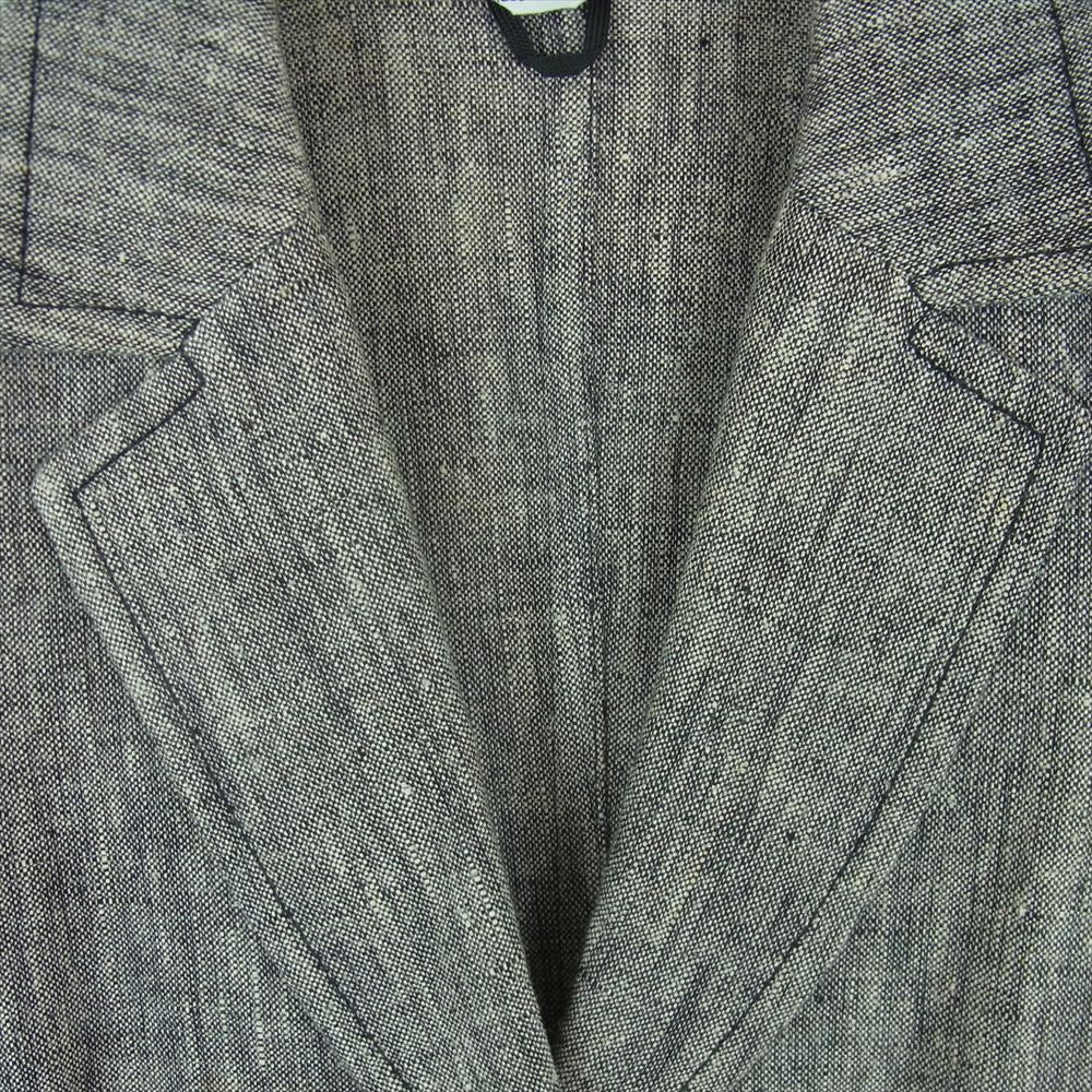 MAX MARA マックスマーラ MAX&Co. ジャケット リネン混 イタリア製 グレー系 38【中古】