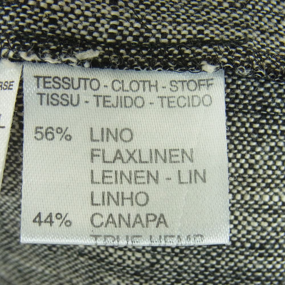 MAX MARA マックスマーラ MAX&Co. ジャケット リネン混 イタリア製 グレー系 38【中古】