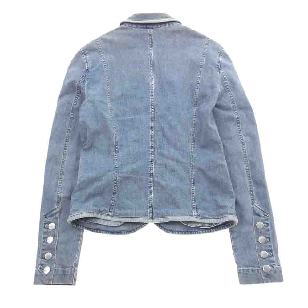 MAX MARA マックスマーラ MAX&Co. ジャケット スカート セットアップ デニム インディゴブルー系 38/40【中古】