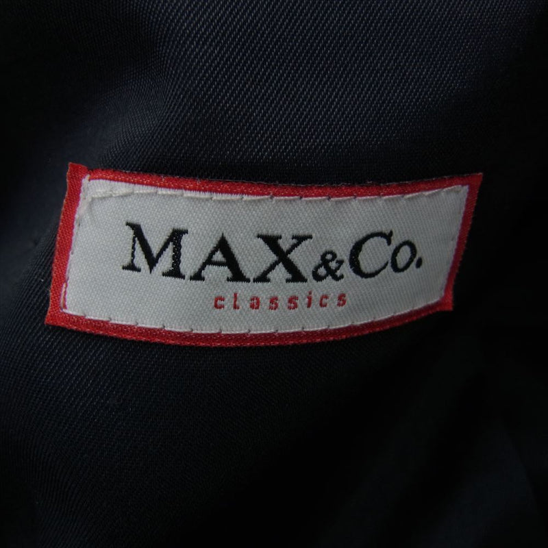 MAX MARA マックスマーラ MAX&Co. ジャケット パンツ セットアップ ネイビー ネイビー系 JP/IT:38.40【中古】
