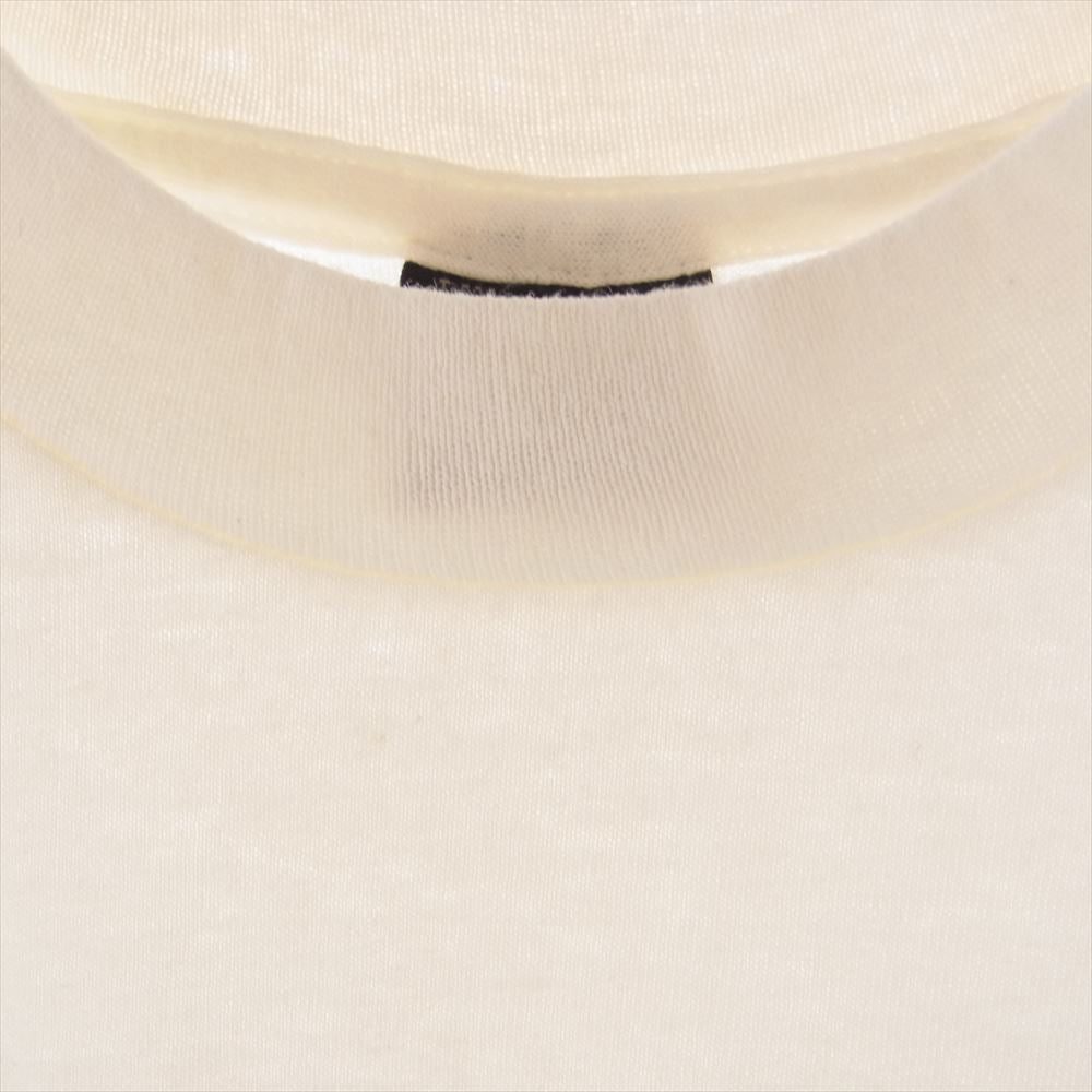 STUSSY ステューシー vintage 80s USA製 黒タグ Vespa Remixed Classics Tee ショーンフォント ベスパ フォトプリント Tシャツ ホワイト系 L【中古】