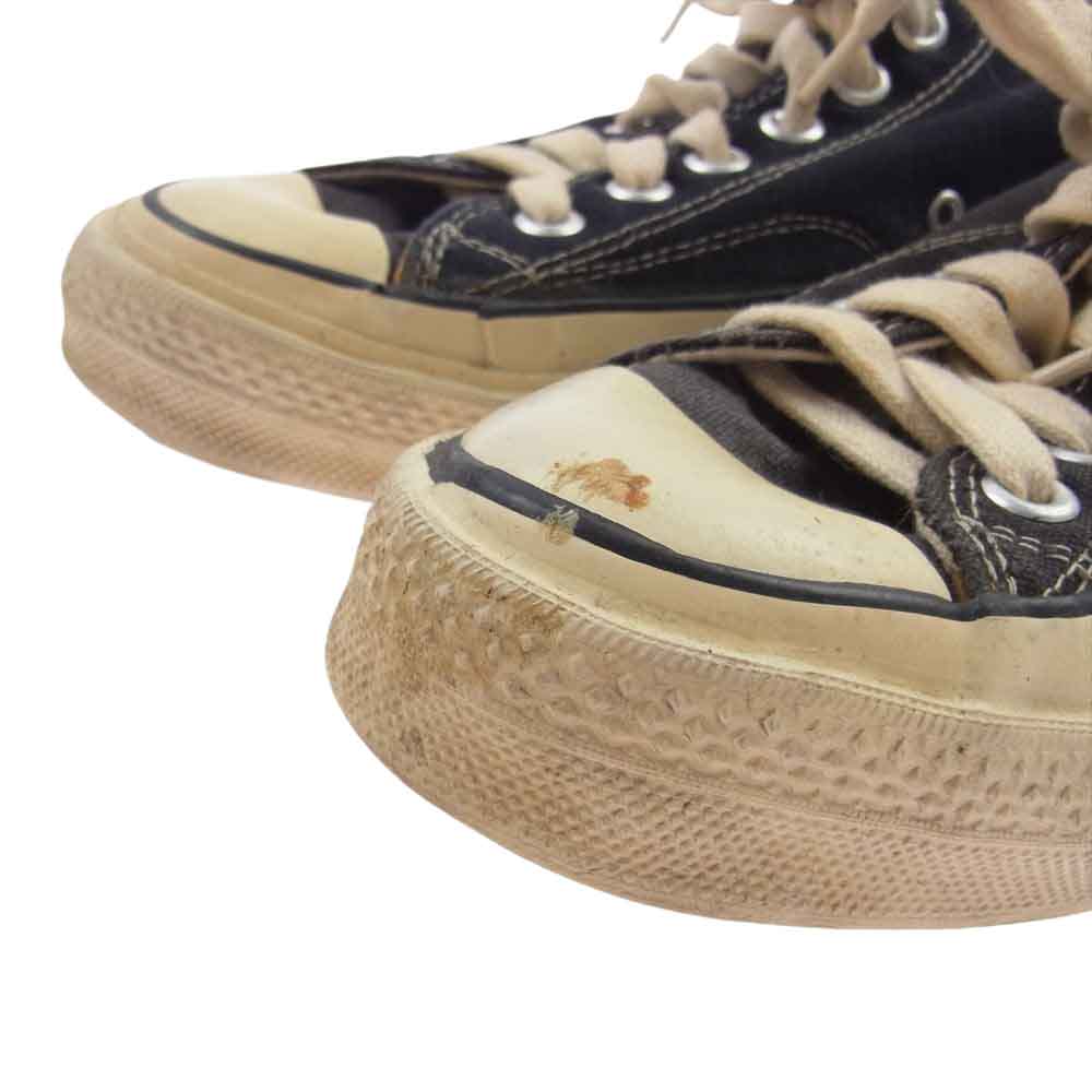 CONVERSE コンバース USA製 70s VINTAGE Chuck Taylor チャックテイラー ローカット スニーカー  ブラック系 7【中古】