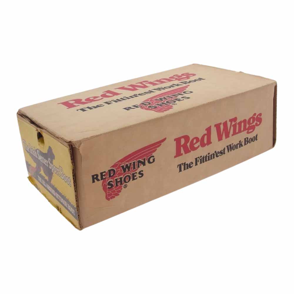 RED WING レッドウィング 875-1 デットストック USA製 アイリッシュセッター 70s~80s  カンヌキ 犬タグ モックトゥ ブーツ ブラウン系 10E【中古】