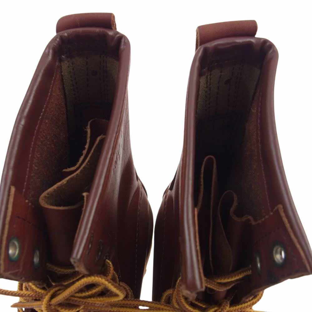 RED WING レッドウィング 877 デットストック USA製 DU-FLEX ソール 70s~80s カンヌキ 犬タグ クラシックモック ブラウン系 9D【中古】