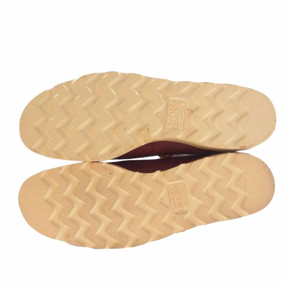 RED WING レッドウィング 877 デットストック USA製 DU-FLEX ソール 70s~80s カンヌキ 犬タグ クラシックモック ブラウン系 9D【中古】