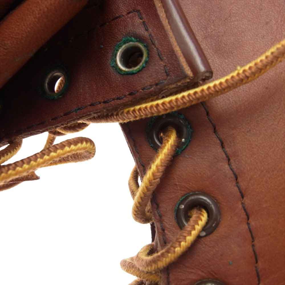 RED WING レッドウィング 877 デットストック USA製 DU-FLEX ソール 70s~80s カンヌキ 犬タグ クラシックモック ブラウン系 9D【中古】