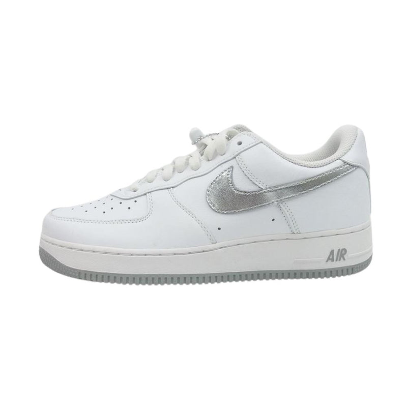 NIKE ナイキ DZ6755-100 AIR FORCE 1 エアフォース ワン LOW RETRO Color of the month カラー オブ ザ マンス シルバー スニーカー ホワイト系 シルバー系 27cm【極上美品】【中古】