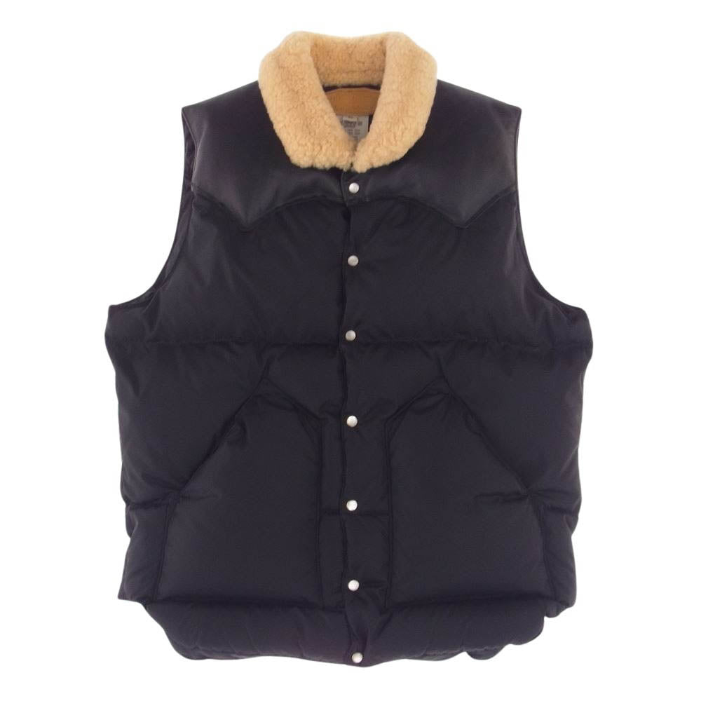 ロッキーマウンテン フェザーベッド CHRISTY VEST クリスティー ダウンベスト ブラック系 40【中古】