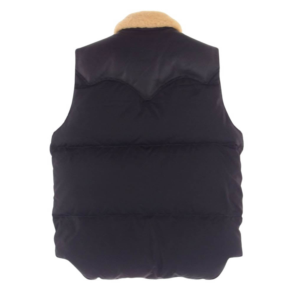 ロッキーマウンテン フェザーベッド CHRISTY VEST クリスティー ダウンベスト ブラック系 40【中古】