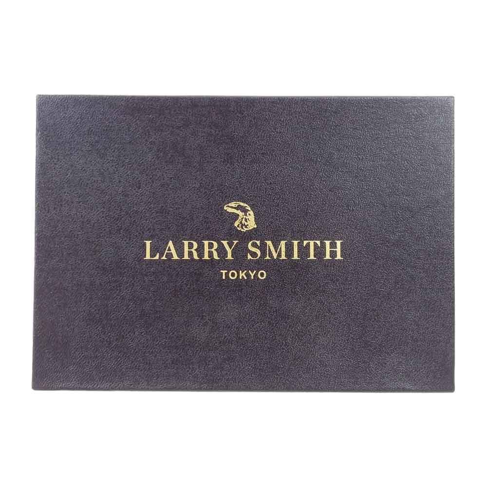 LARRY SMITH ラリースミス TRUCKERS WALLET トラッカーズ ウォレット シェルコンチョ ギャランティカード付属 ブラック系【中古】
