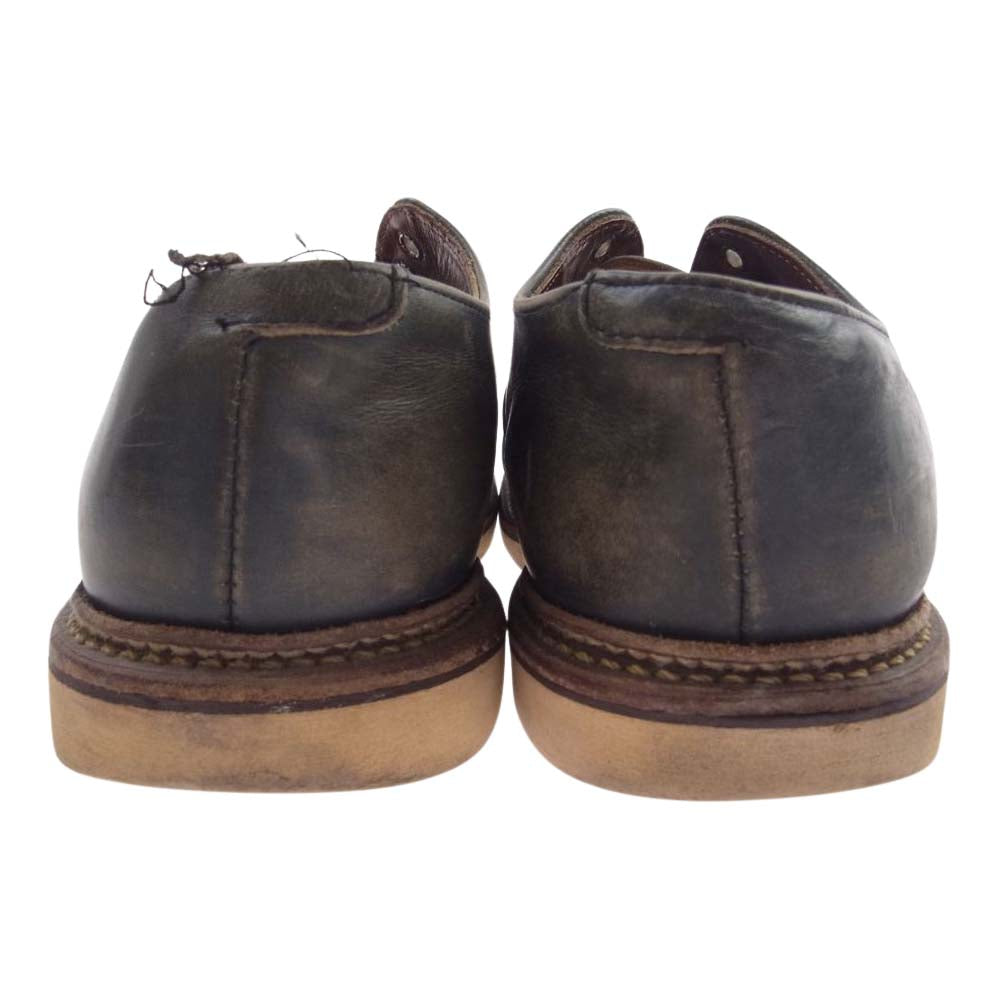 RED WING レッドウィング 8100 Oxford オックスフォード インディゴポーテージ  レザーシューズ カーキ系 27.5cm【中古】