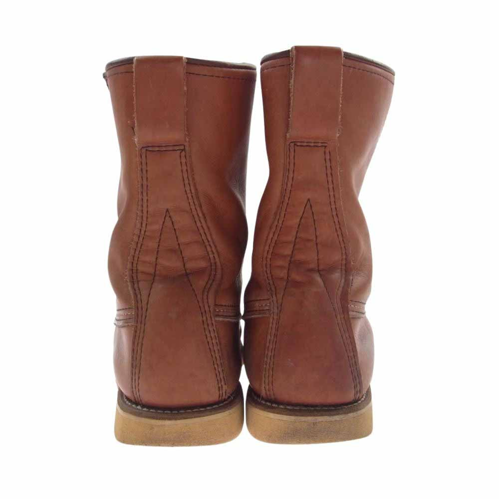 RED WING レッドウィング 877  8-INCH CLASSIC MOC ORO-LEGACY アイリッシュセッター ワークブーツ 四角犬タグ ※靴ひもなし ブラウン系 US10.5【中古】