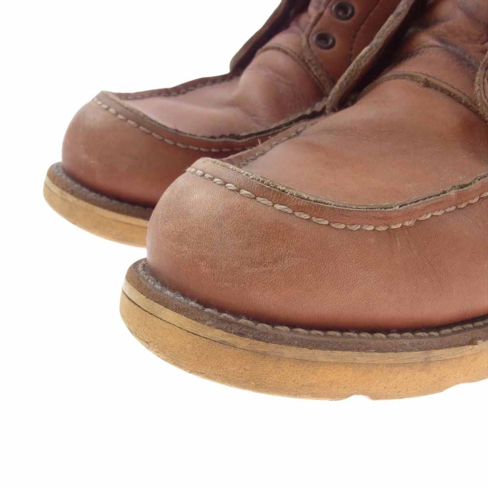 RED WING レッドウィング 877  8-INCH CLASSIC MOC ORO-LEGACY アイリッシュセッター ワークブーツ 四角犬タグ ※靴ひもなし ブラウン系 US10.5【中古】