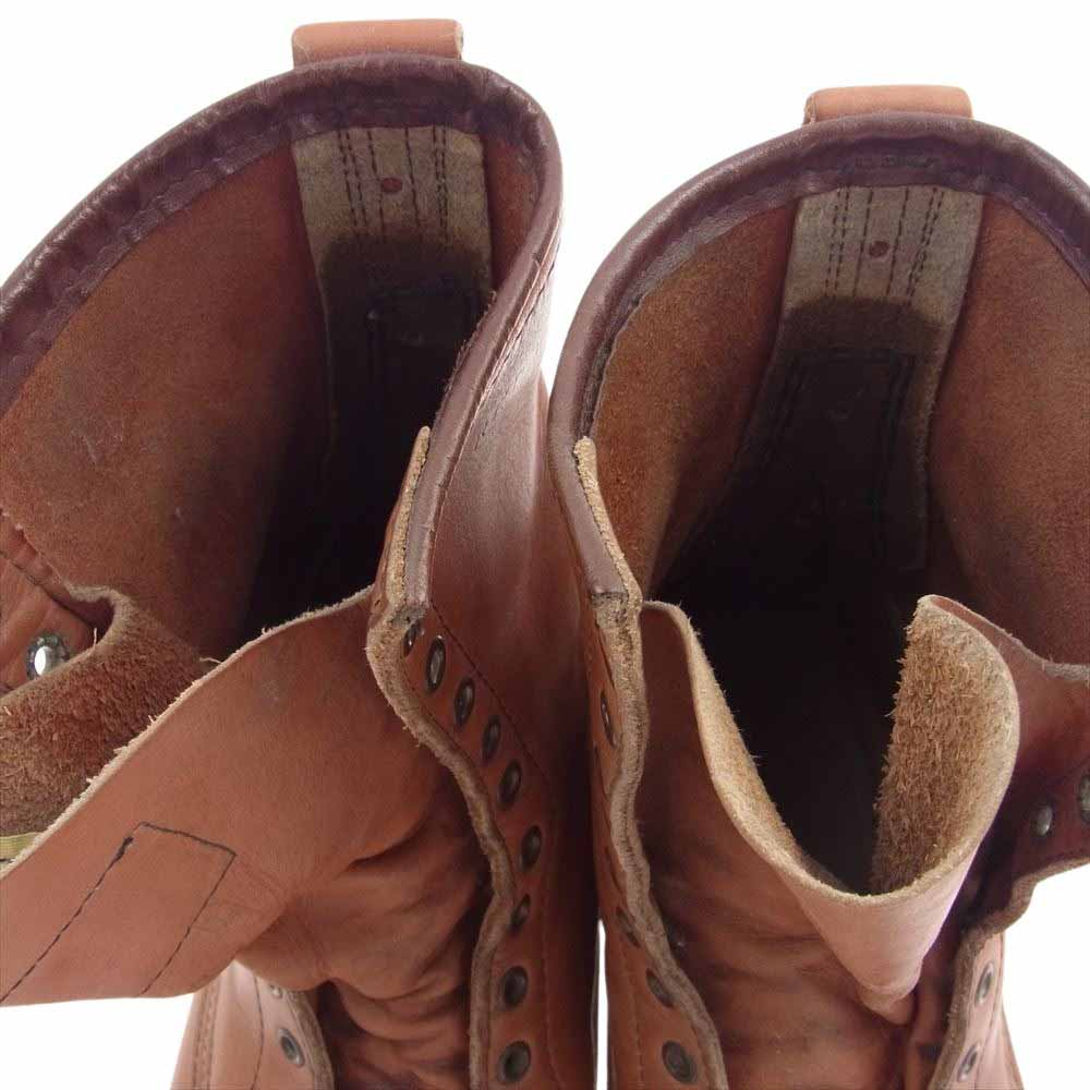 RED WING レッドウィング 877  8-INCH CLASSIC MOC ORO-LEGACY アイリッシュセッター ワークブーツ 四角犬タグ ※靴ひもなし ブラウン系 US10.5【中古】