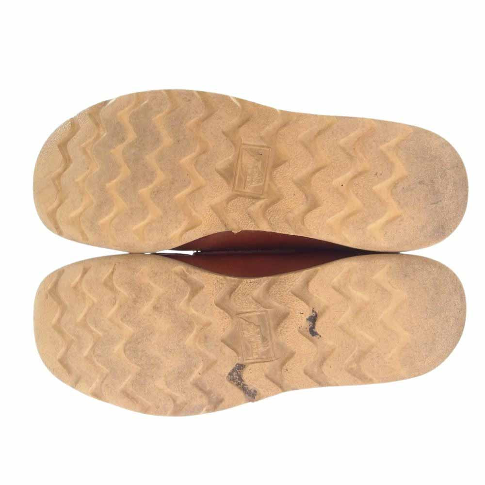 RED WING レッドウィング 877  8-INCH CLASSIC MOC ORO-LEGACY アイリッシュセッター ワークブーツ 四角犬タグ ※靴ひもなし ブラウン系 US10.5【中古】