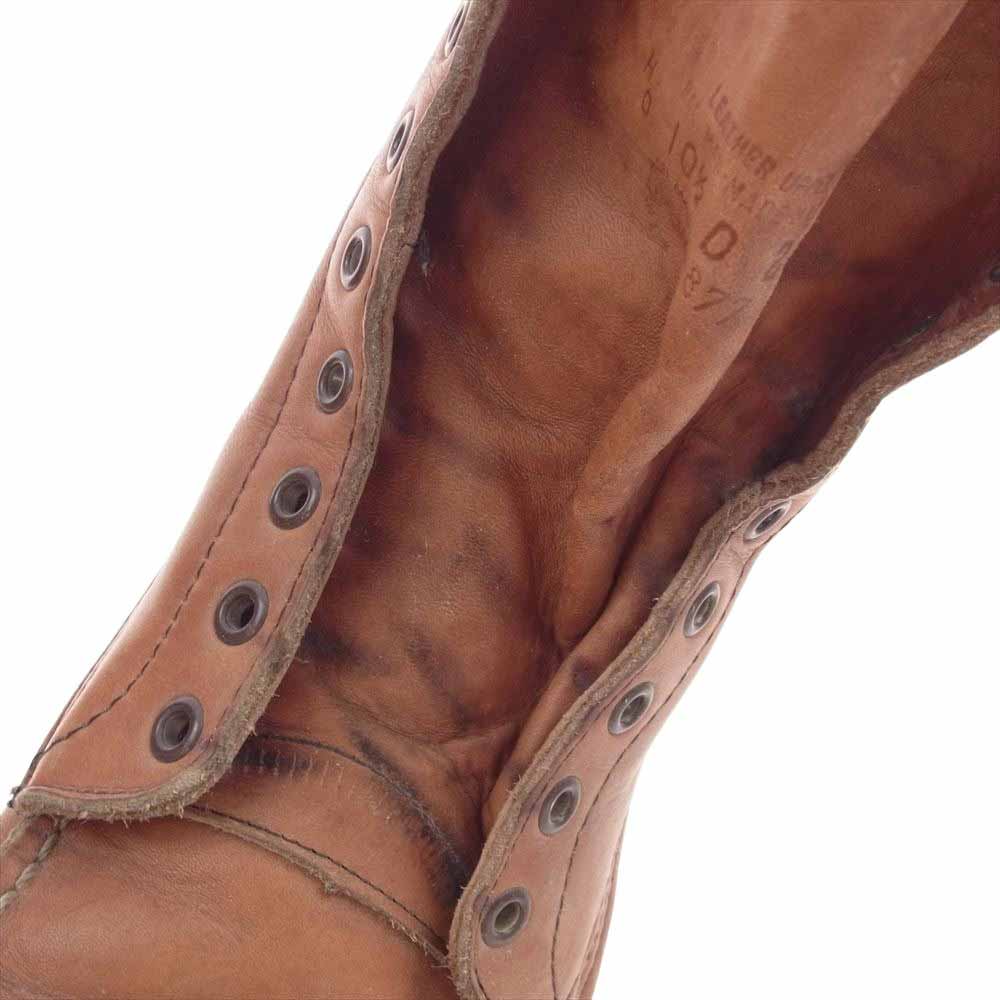 RED WING レッドウィング 877  8-INCH CLASSIC MOC ORO-LEGACY アイリッシュセッター ワークブーツ 四角犬タグ ※靴ひもなし ブラウン系 US10.5【中古】