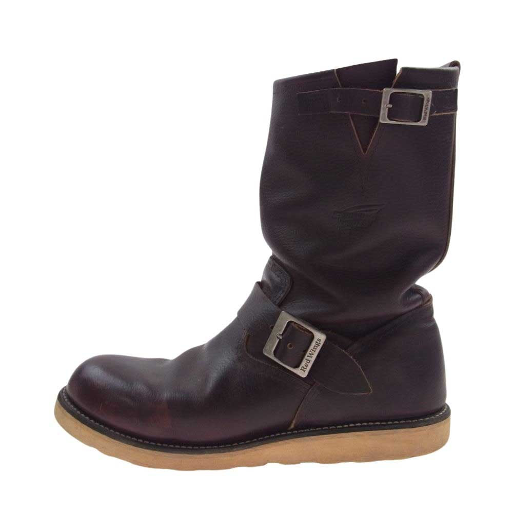 RED WING レッドウィング 2970 Engineer Boots エンジニアブーツ トラクショントレッド ブーツ ブラウン系 US10【中古】