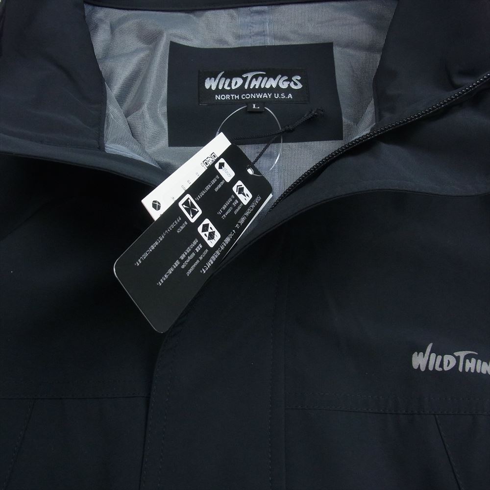 WILDTHINGS ワイルドシングス WT22322SK-ARK ARKnets アークネッツ 別注 Military Jacket  ミリタリー ジャケット ナイロン ジャケット ブラック系 L【美品】【中古】