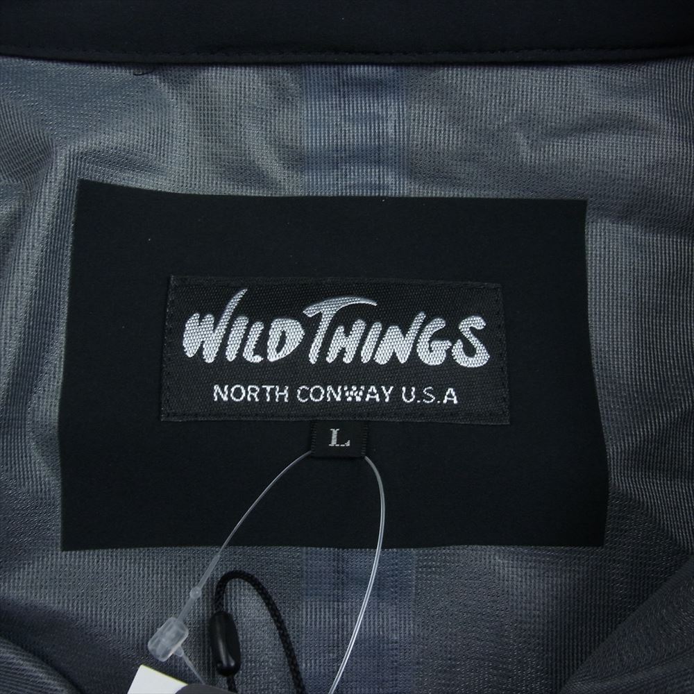 WILDTHINGS ワイルドシングス WT22322SK-ARK ARKnets アークネッツ 別注 Military Jacket  ミリタリー ジャケット ナイロン ジャケット ブラック系 L【美品】【中古】