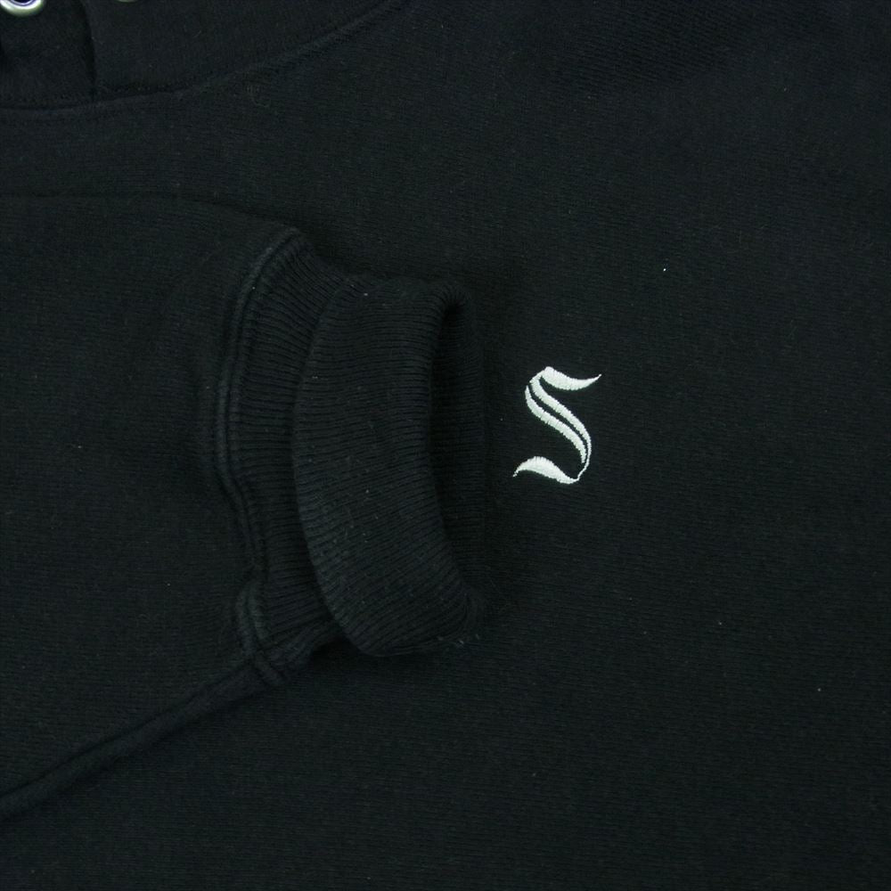 Champion チャンピオン PREMIUM REVERSE WEAVE プレミアムリバースウィーブ スウェット プルオーバー パーカー ブラック系 S【中古】