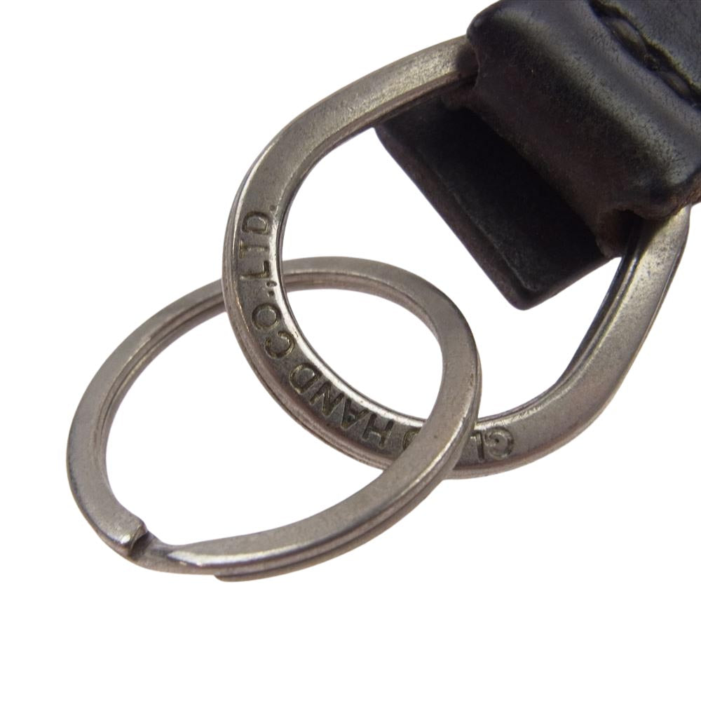 GLADHAND & Co. グラッドハンド スタッズ ベルトループ キーホルダー ブラック系【中古】